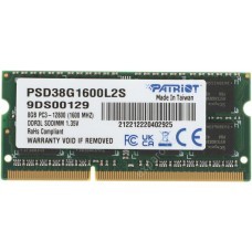 Оперативная память Patriot PSD38G1600L2S DDR3L -  1x 8ГБ