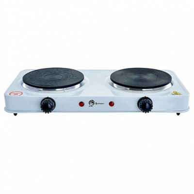 Электроплита Василиса ВА-903 диск двухконфорочная белая