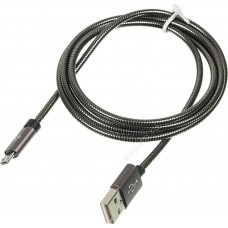 Кабель Digma micro USB (m) -  USB (m),  1.2м,  темно-серый