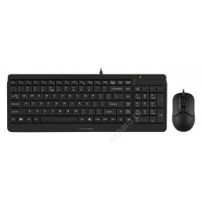 Комплект (клавиатура+мышь) A4TECH Fstyler F1512, черный
