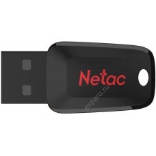 Флешка USB NETAC U197 8ГБ, USB2.0, черный и красный