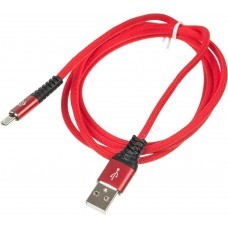 Кабель Digma micro USB (m) -  USB (m),  1.2м,  красный