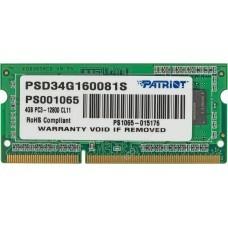 Оперативная память Patriot PSD34G160081S DDR3 -  1x 4ГБ