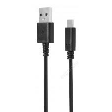 Кабель SunWind micro USB (m) -  USB (m),  1м,  черный