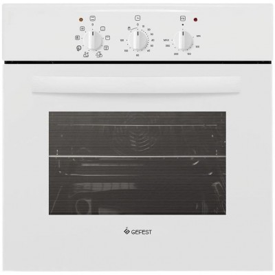Духовой шкаф электрический GEFEST ЭДВ ДА 602-01,  55л,  дверца с 2 стеклами,  белый
