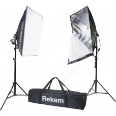 Комплект студийного света Rekam CL-250-FL2-SB Kit, постоянный