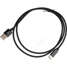 Кабель USB Type-C (m) -  USB (m),  1м,  черный