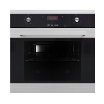 Духовой шкаф электрический De Luxe 6009.00ЭШВ-045 черный, нержавеющая сталь