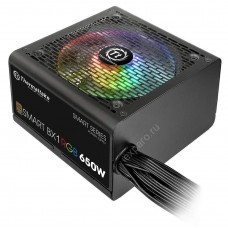 Блок питания Thermaltake Smart BX1 RGB,  650Вт,  черный