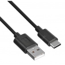 Кабель Buro USB Type-C (m) -  USB (m),  1.2м,  черный