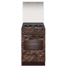 Газовая плита GEFEST ПГЭ 5302-03 0054, коричневый мрамор