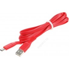 Кабель PREMIER 5-933RL45 2.0R,  USB Type-C (m) -  USB-A,  2м,  красный