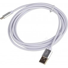 Кабель Lightning (m) -  USB (m),  2м,  белый