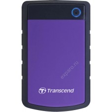 Внешний диск HDD  Transcend StoreJet 25H3 TS4TSJ25H3P, фиолетовый