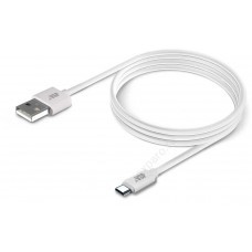 Кабель BORASCO USB Type-C (m) -  USB (m),  1м,  белый