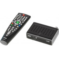 Ресивер DVB-T2 BBK SMP025HDT2,  черный