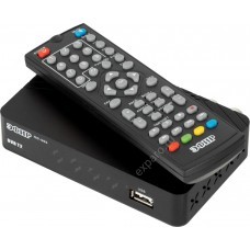 Ресивер DVB-T2 Сигнал Эфир HD-505,  черный
