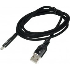 Кабель Digma micro USB (m) -  USB (m),  1.2м,  черный