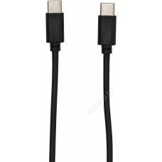 Кабель SunWind USB Type-C (m) -  USB Type-C (m),  1м,  черный