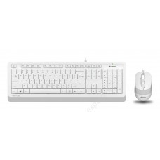 Комплект (клавиатура+мышь) A4TECH Fstyler F1010, белый